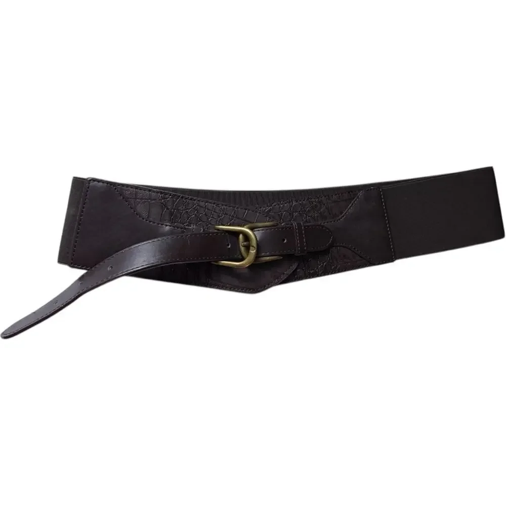 Old Navy Women Fashion Statement  Brown and Rustic  Buckle Belt L/XL